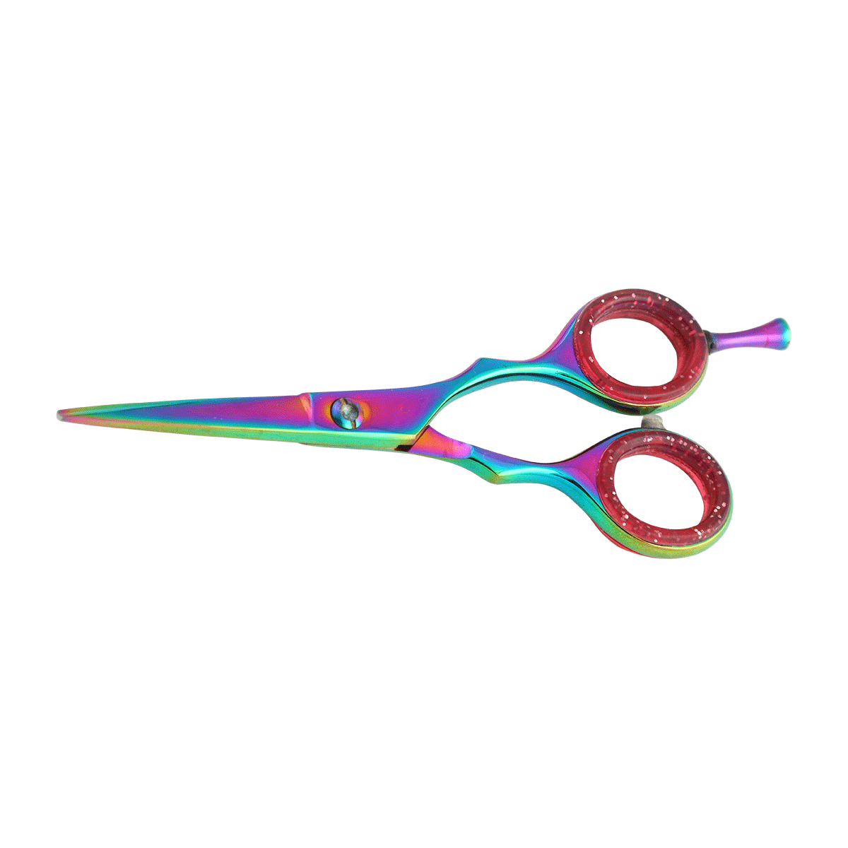 Hair-Dressing-Scissors-JI-1135 Rainbow Coated Hair Dressing Scissors - Image 1